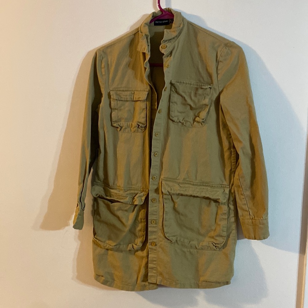 Cargo button down shirt